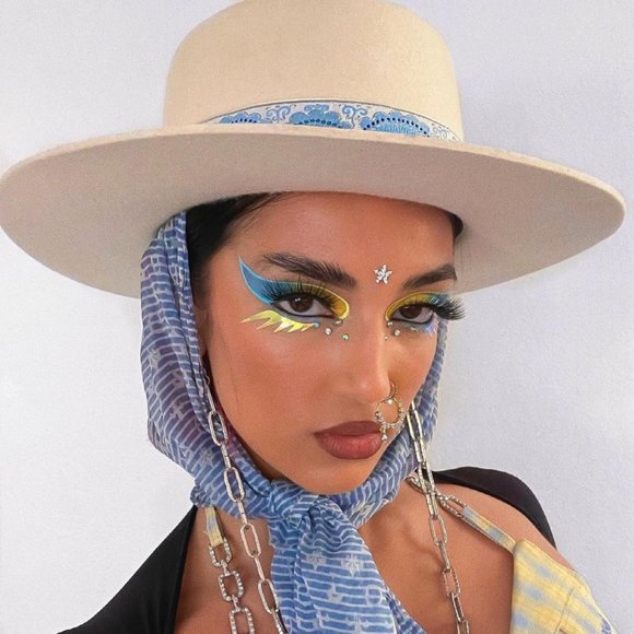 Lack of Color Azure Lolita Boater NWT - Picture 11 of 17